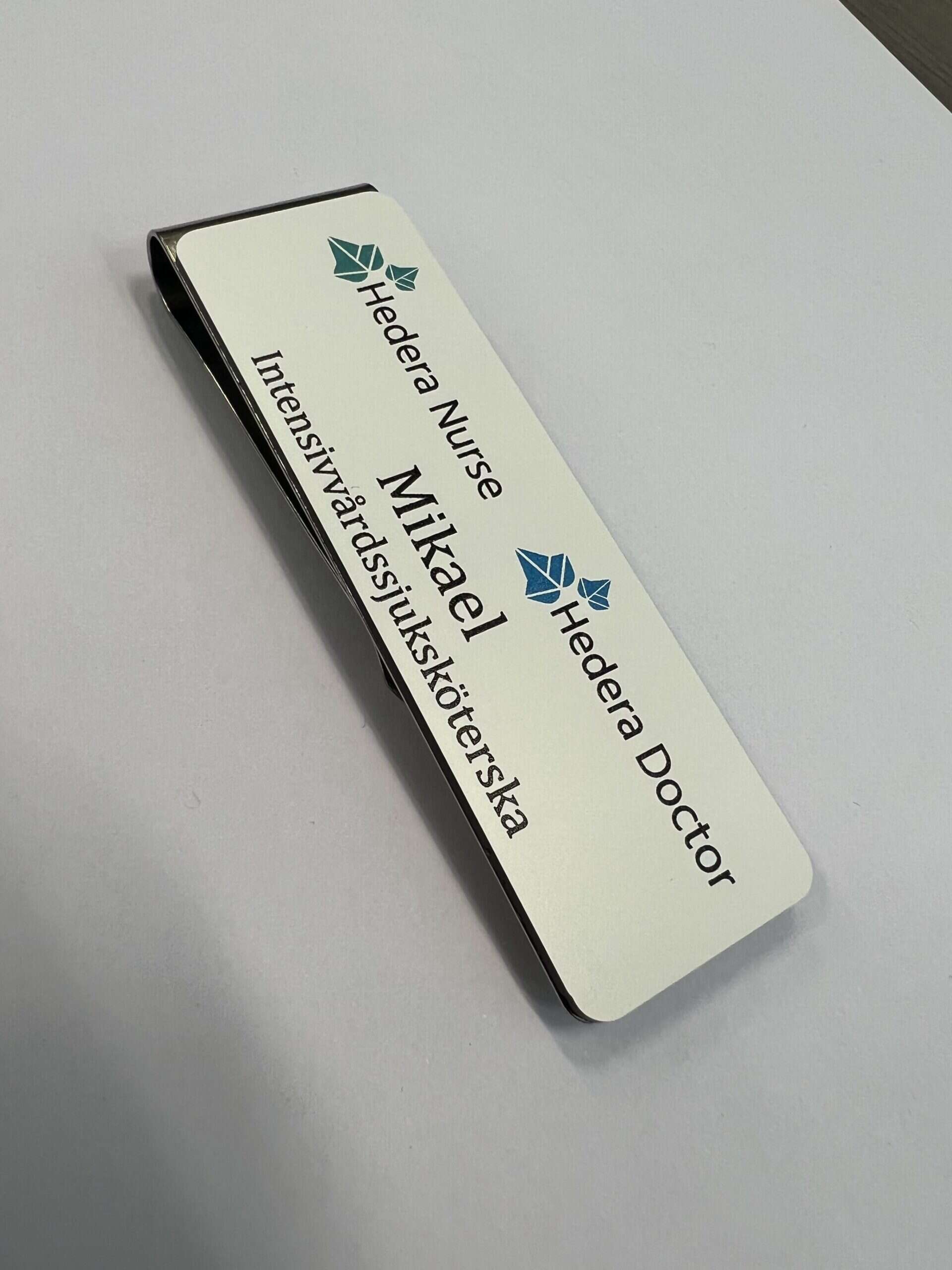 namnbricka personal skylt foretag goteborg namnskylt badge print