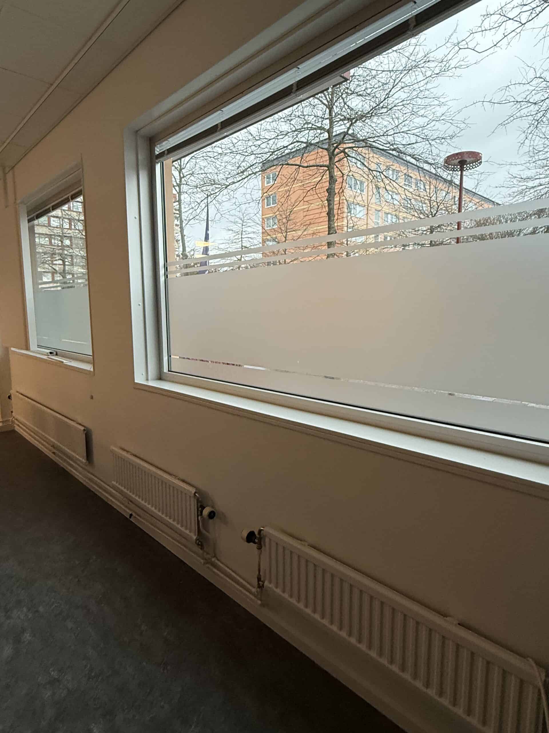 frostad folie fonster insynsskydd kontor fastighet goteborg glasfolie